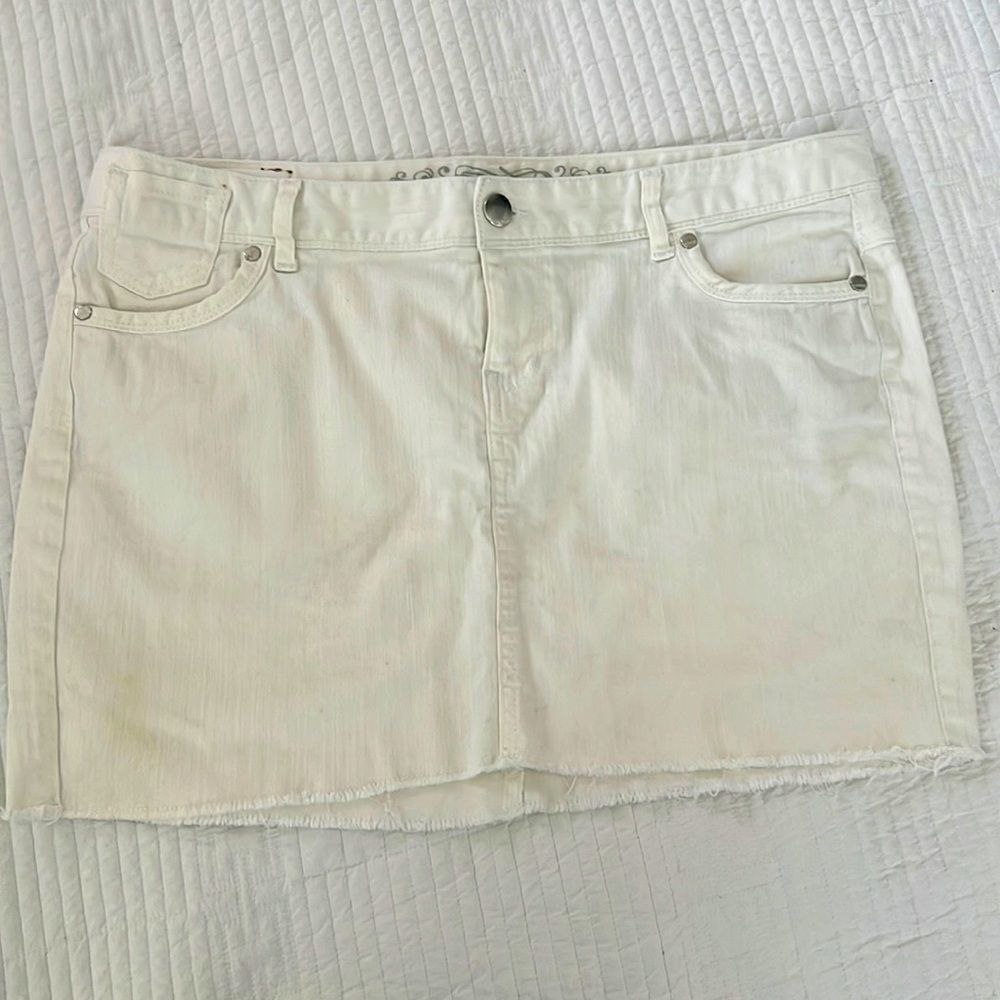 Express denim skirt size 12